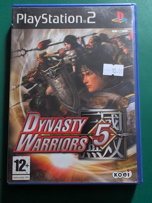 Dynasty Warriors 5 - PlayStation 2 PAL - face avant