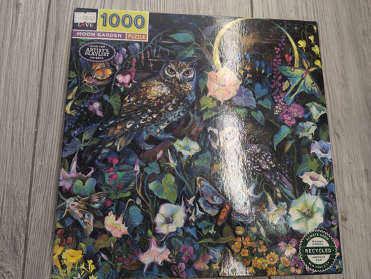 eeBoo Moon Garden puzzle 1000 pièces face