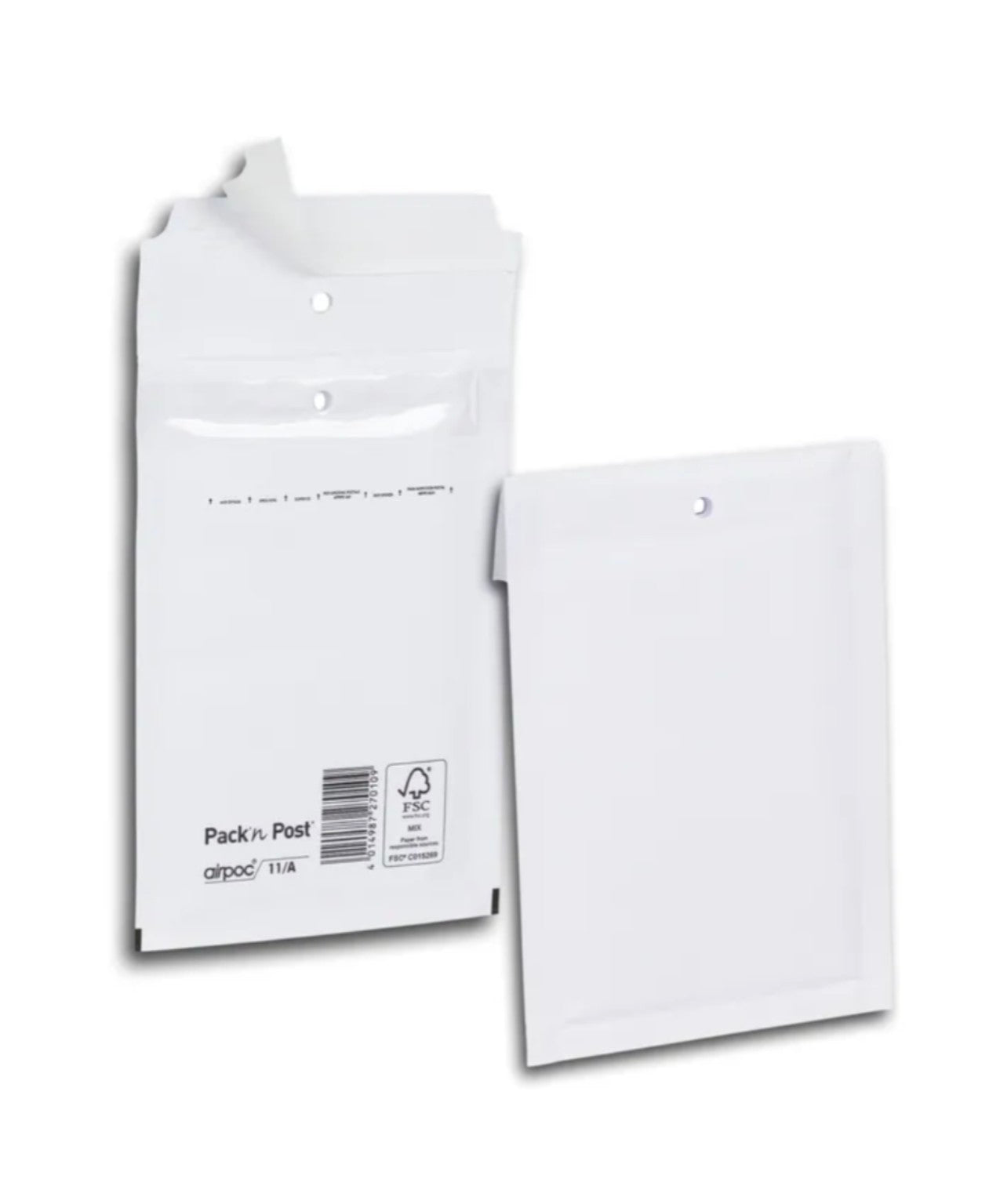 Enveloppes bulles blanches Pack'n Post - différents formats