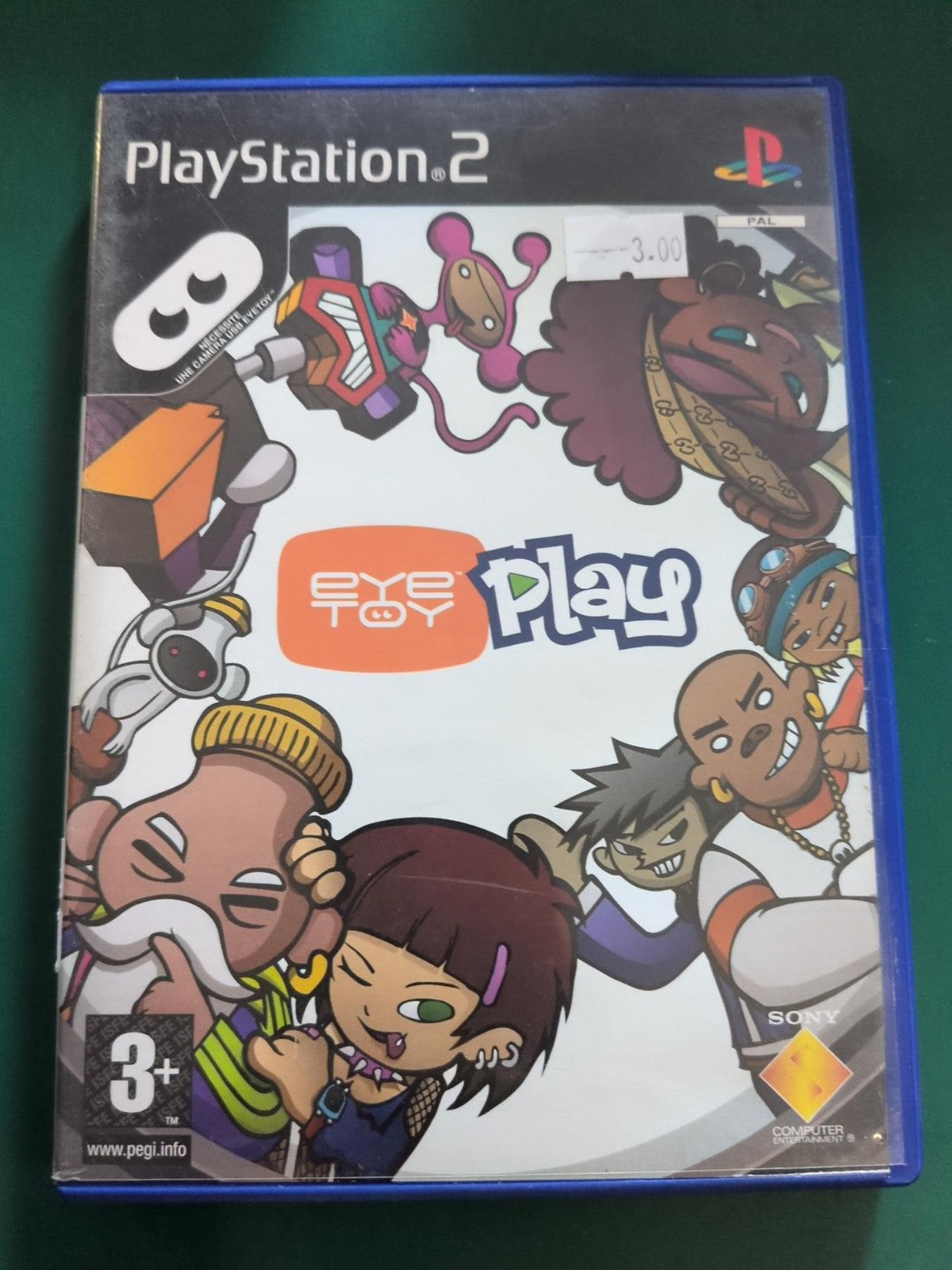 EyeToy Play PlayStation 2 PS2 PAL - face avant
