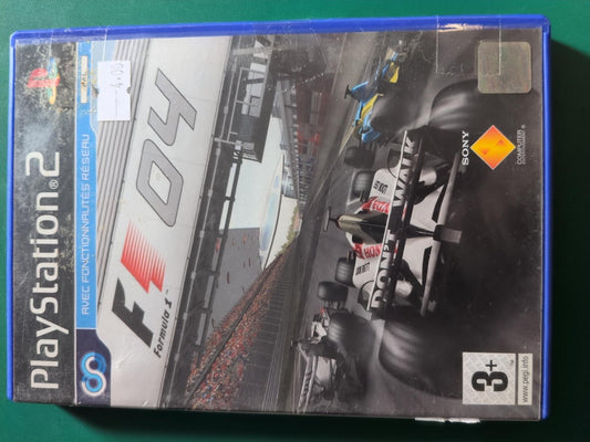 F1 04 Formula 1 PS2 PAL - face avant