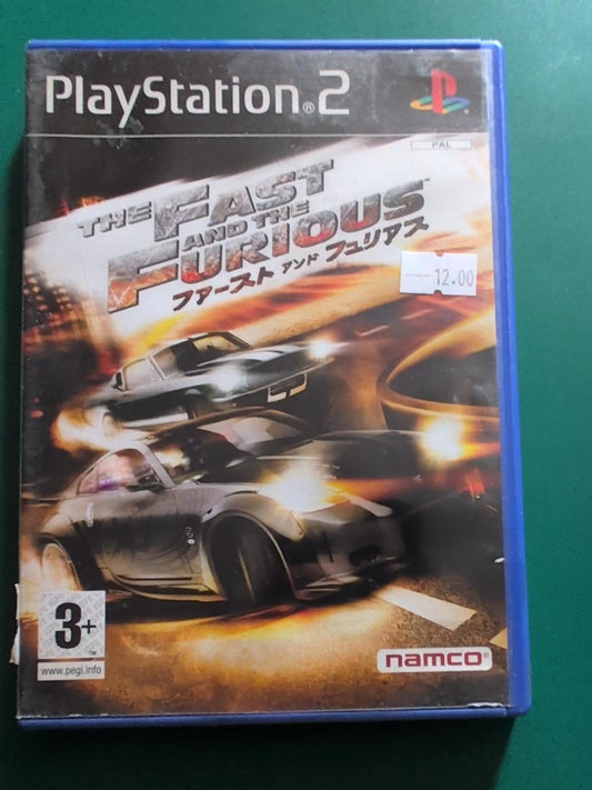 The Fast and the Furious - PlayStation 2 PAL - face avant