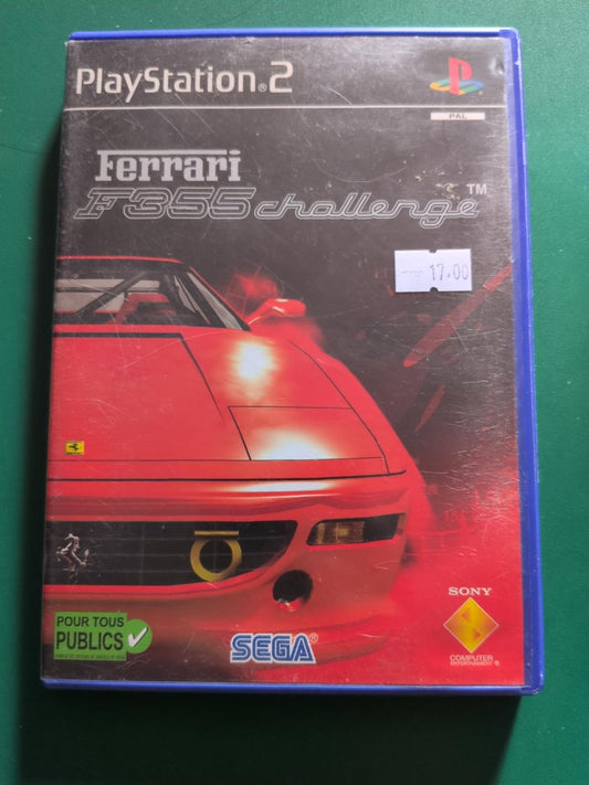 Ferrari F355 Challenge - PlayStation 2 PAL - face avant