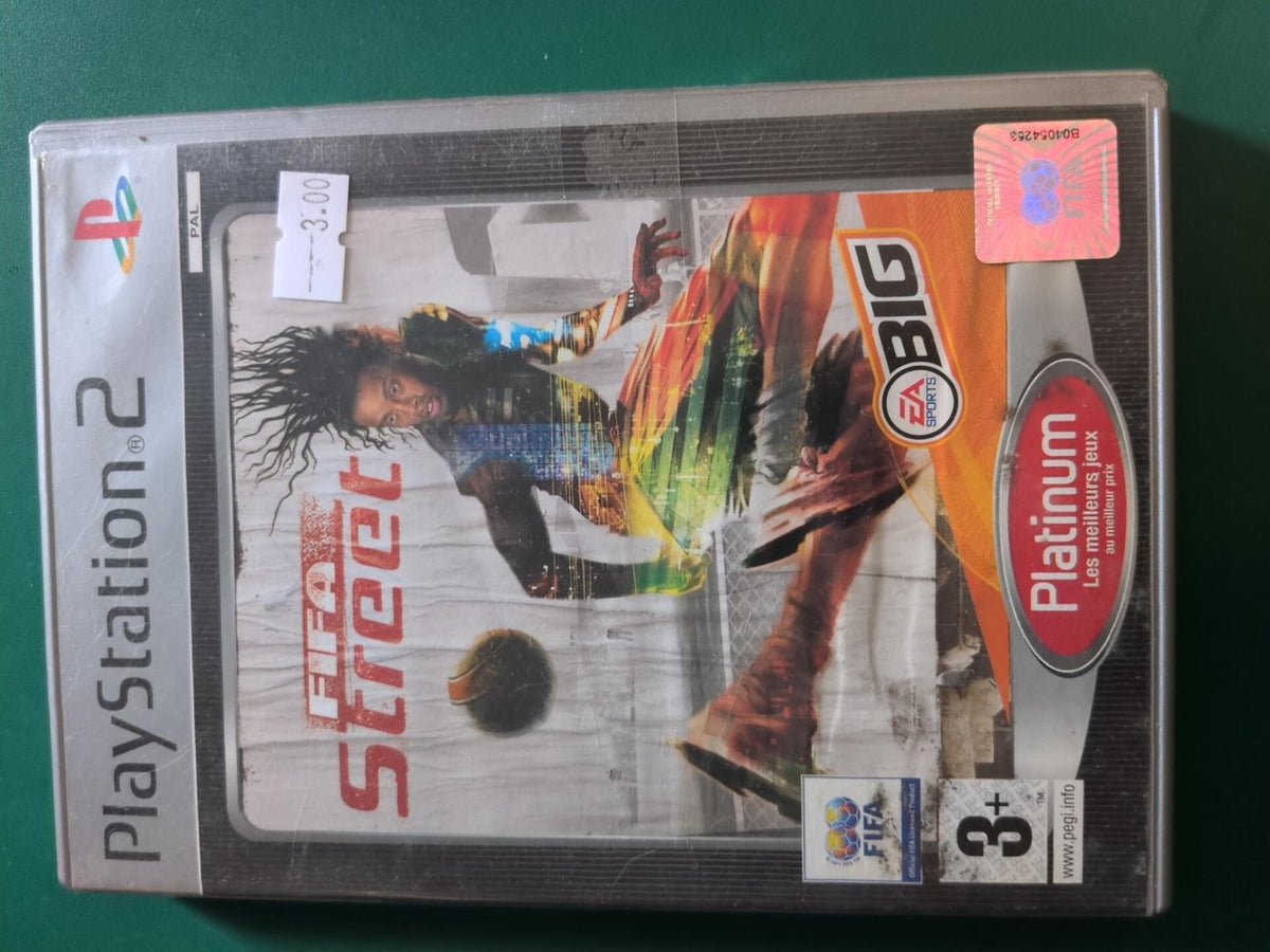 FIFA Street Platinum PlayStation 2 PS2 PAL - face avant