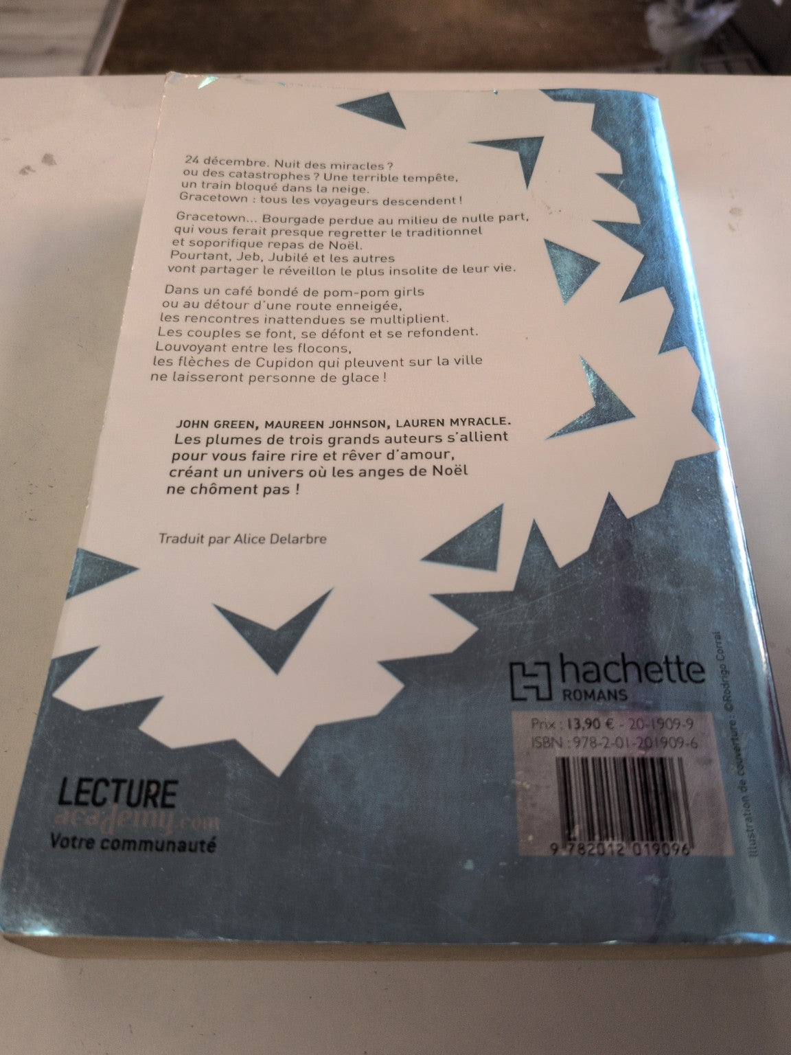 Flocons d’amour – quatrième de couverture