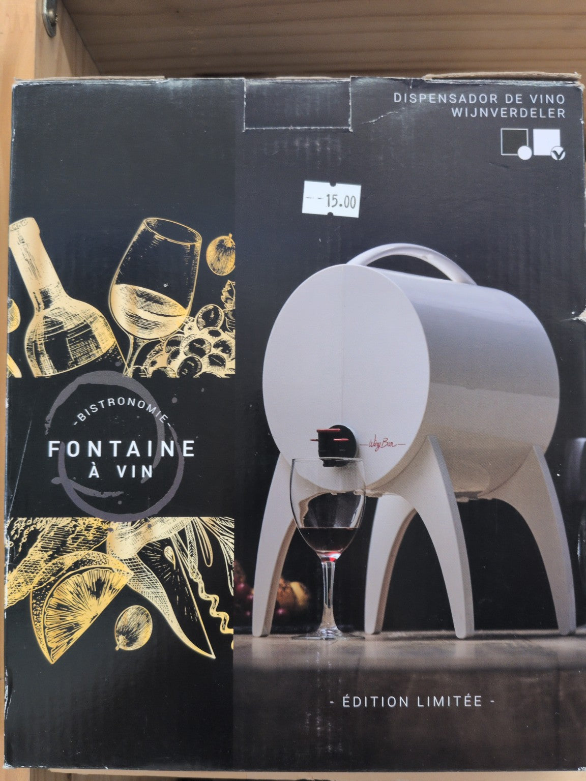 Fontaine à vin Bistromie - face avant