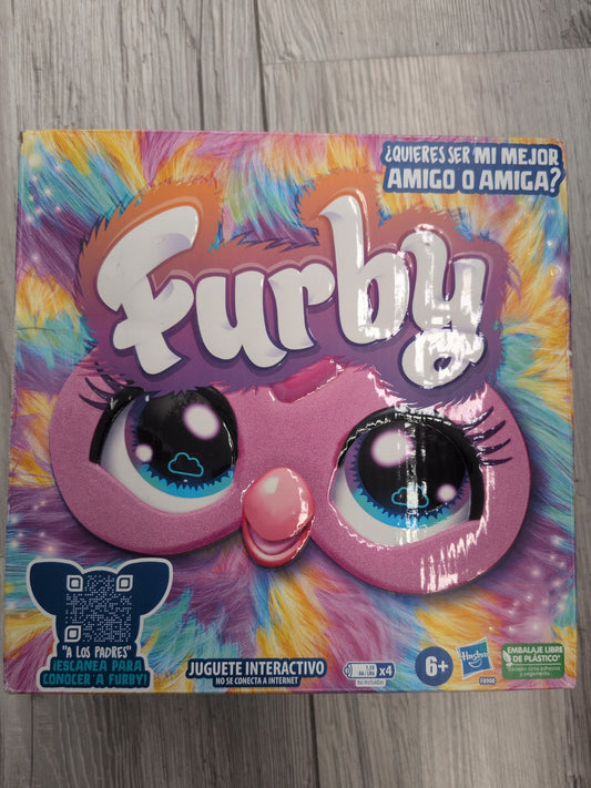 Furby Hasbro F8900 jouet interactif face boîte