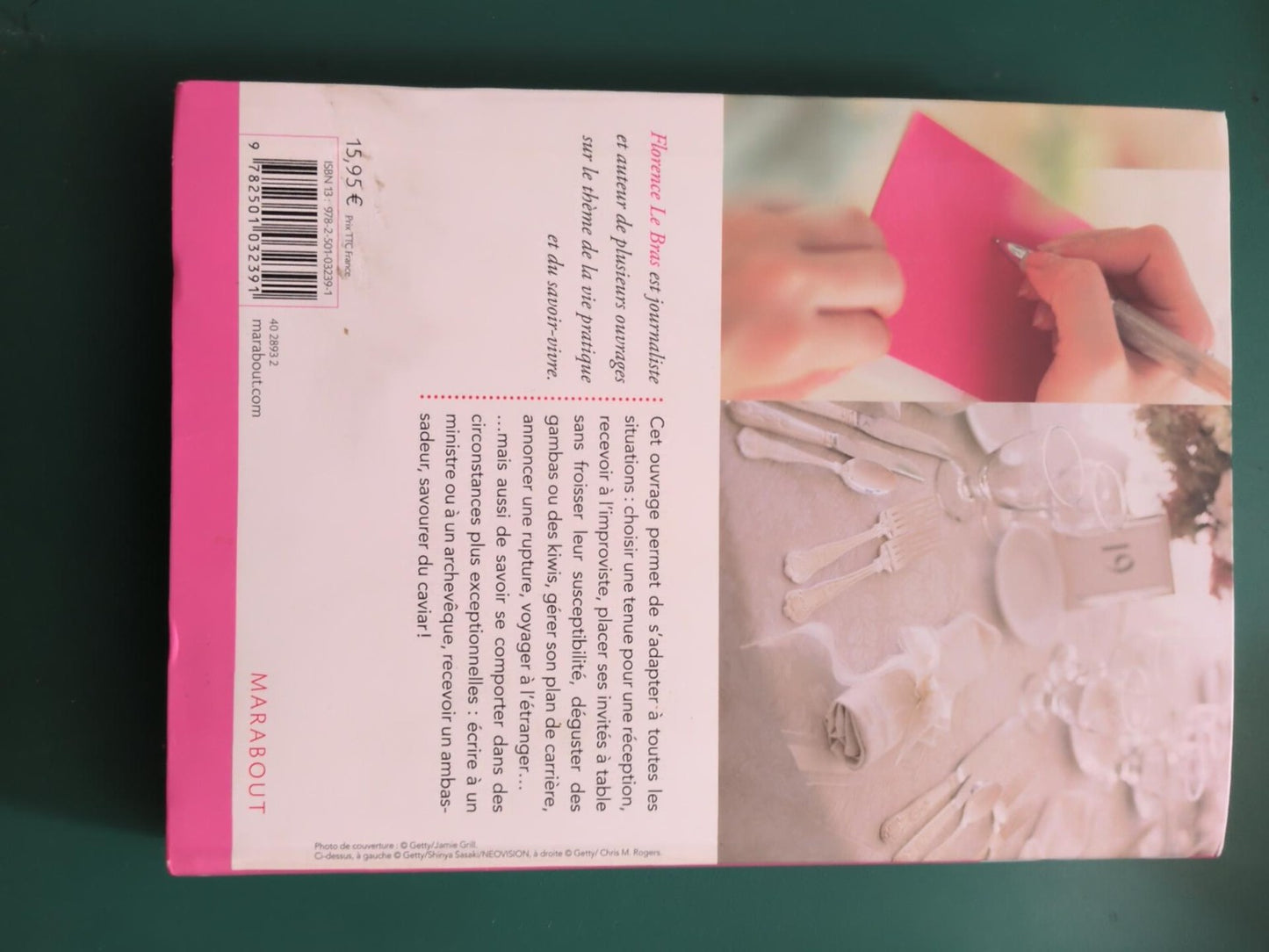 Guide du savoir-vivre de Florence Le Bras - quatrième de couverture