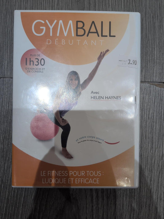 Gymball débutant avec Helen Haynes - face du DVD