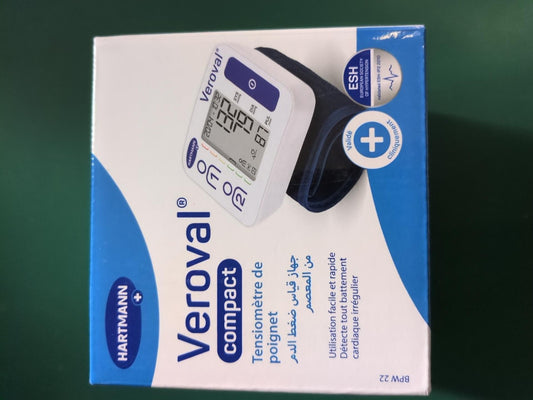 Hartmann Veroval Compact tensiomètre de poignet neuf - face avant