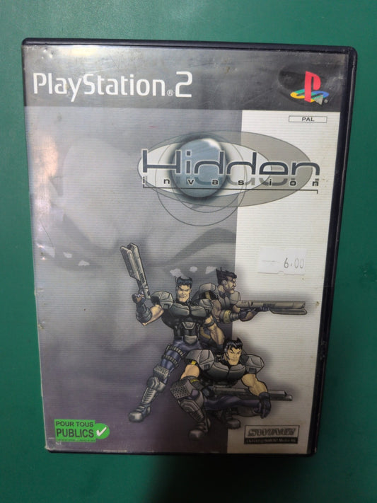 Hidden Invasion sur PlayStation 2 - jaquette avant