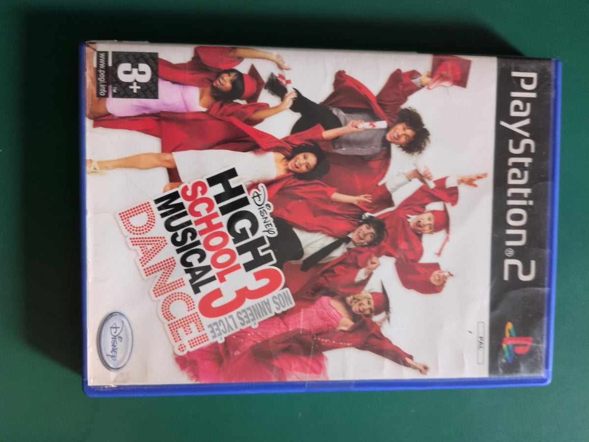 High School Musical 3 Dance PS2 PAL - face avant
