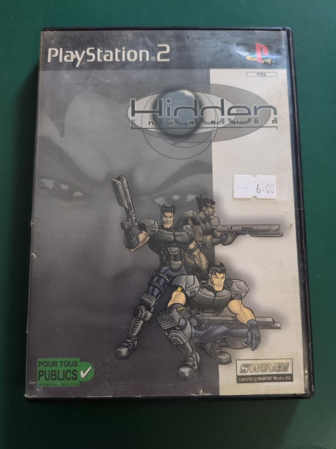 Hirden Invasion PS2 PAL occasion - face avant