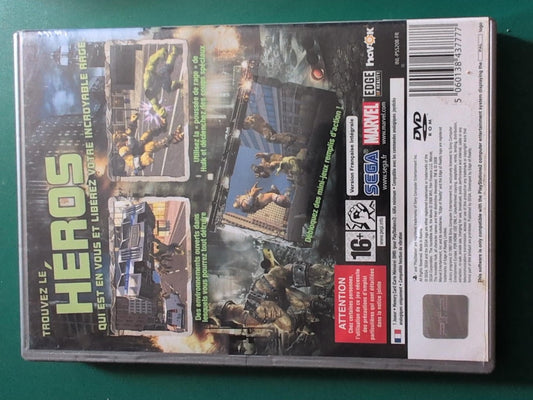 Hulk - PlayStation 2 PAL - dos