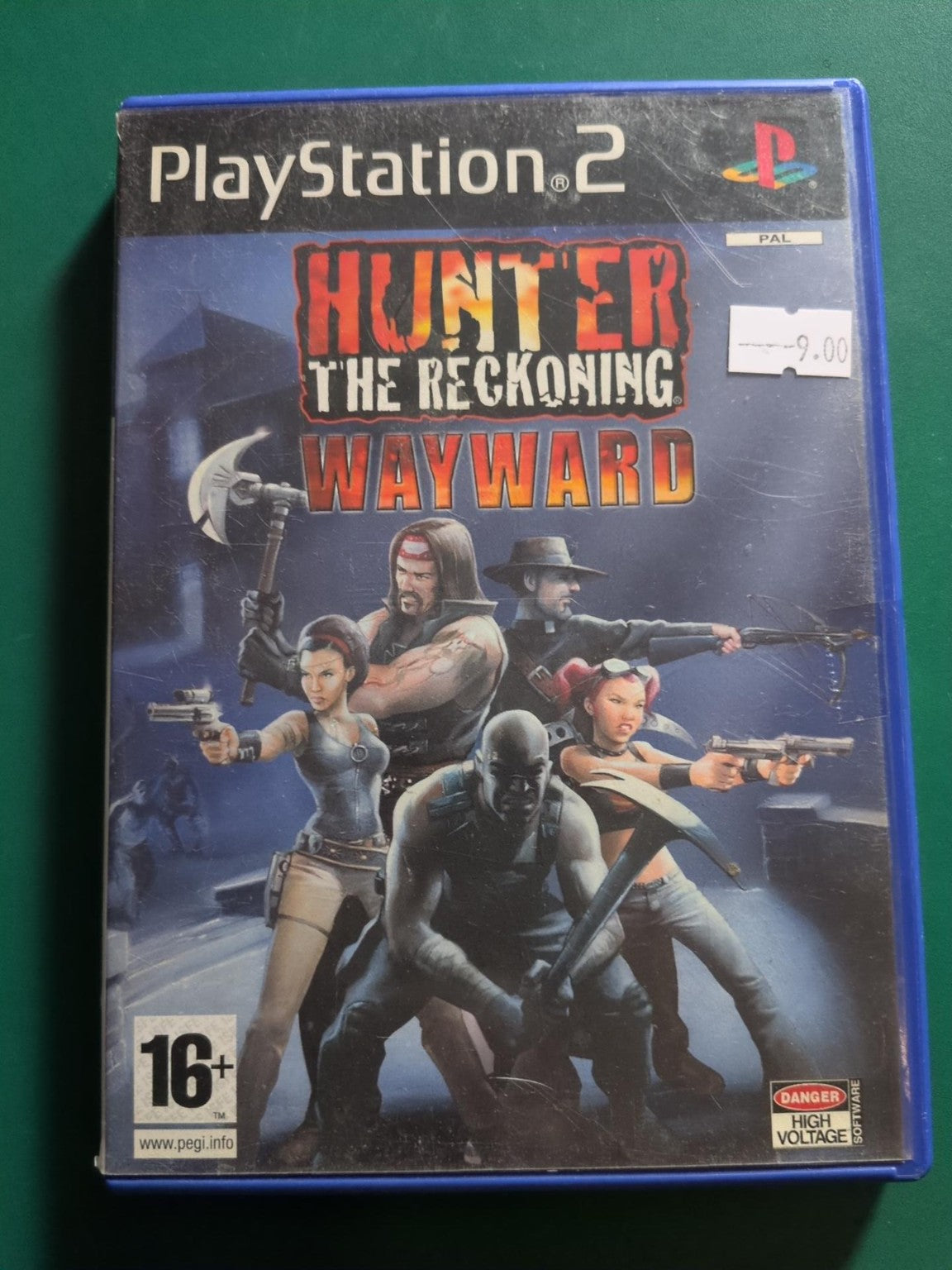 Hunter The Reckoning Wayward PS2 PAL - recto