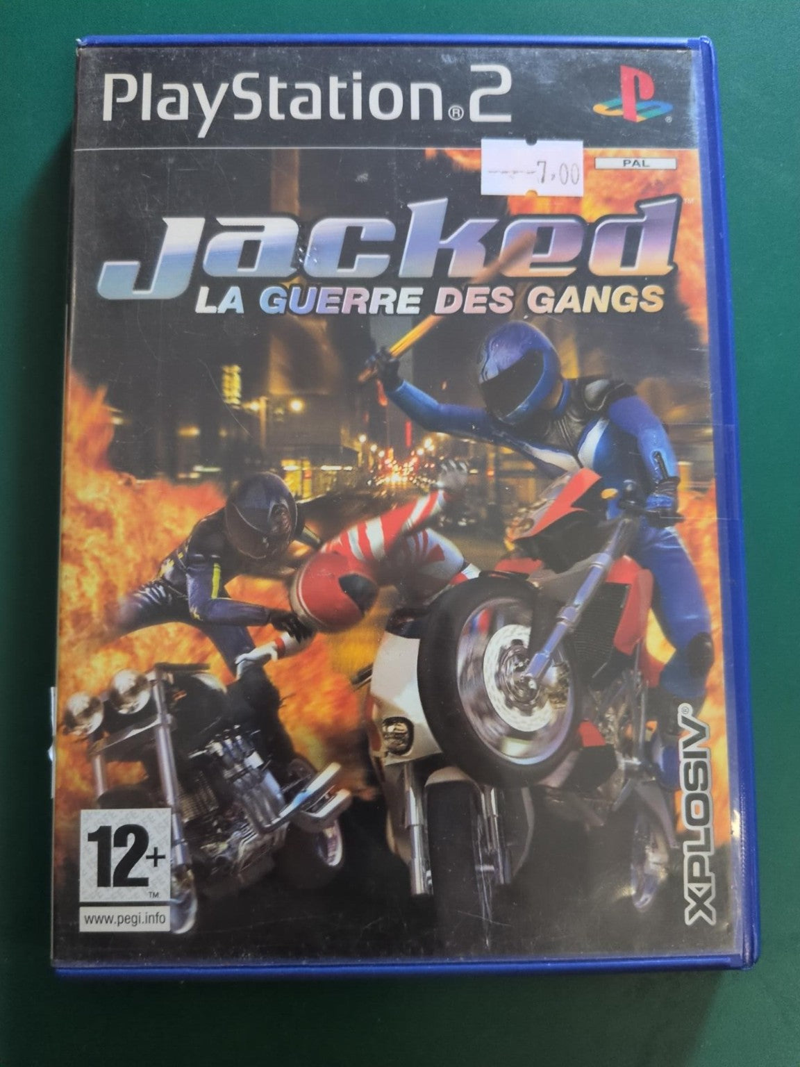 Jacked : La Guerre des Gangs PS2 PAL - face