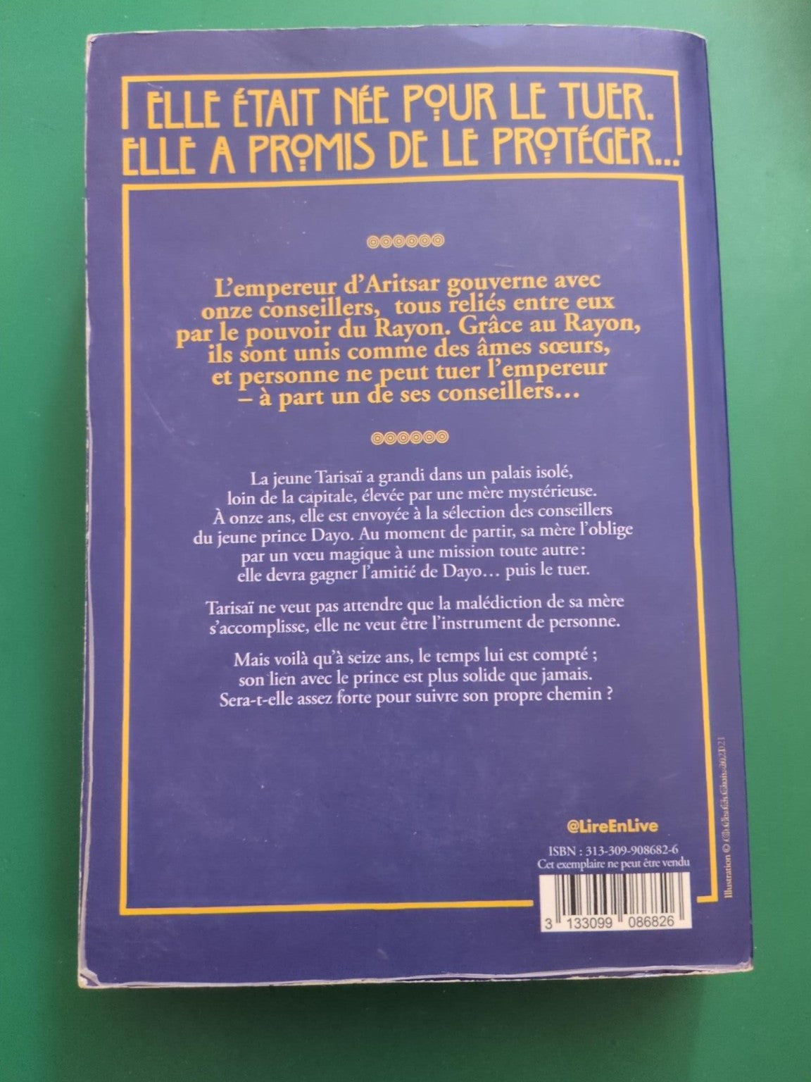 Les douze d'Aritsar 1 La Vengeance de la Dame Jordan Ifueko - dos ISBN 3133099086826