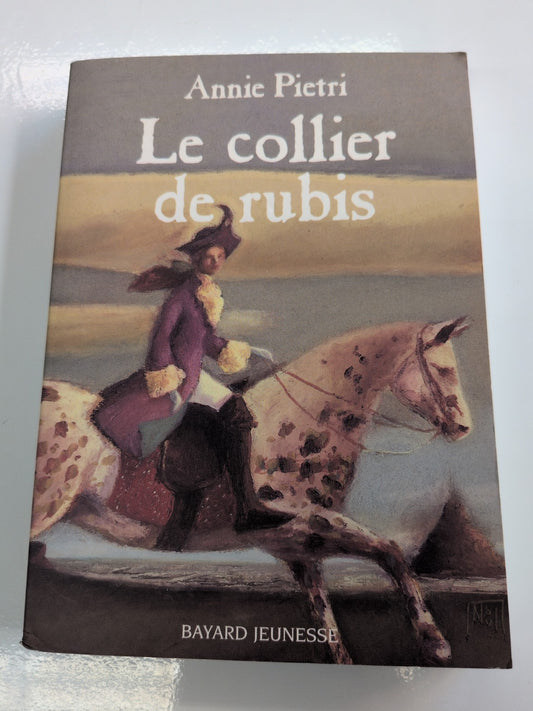 Le Collier de rubis – Annie Pietri – couverture