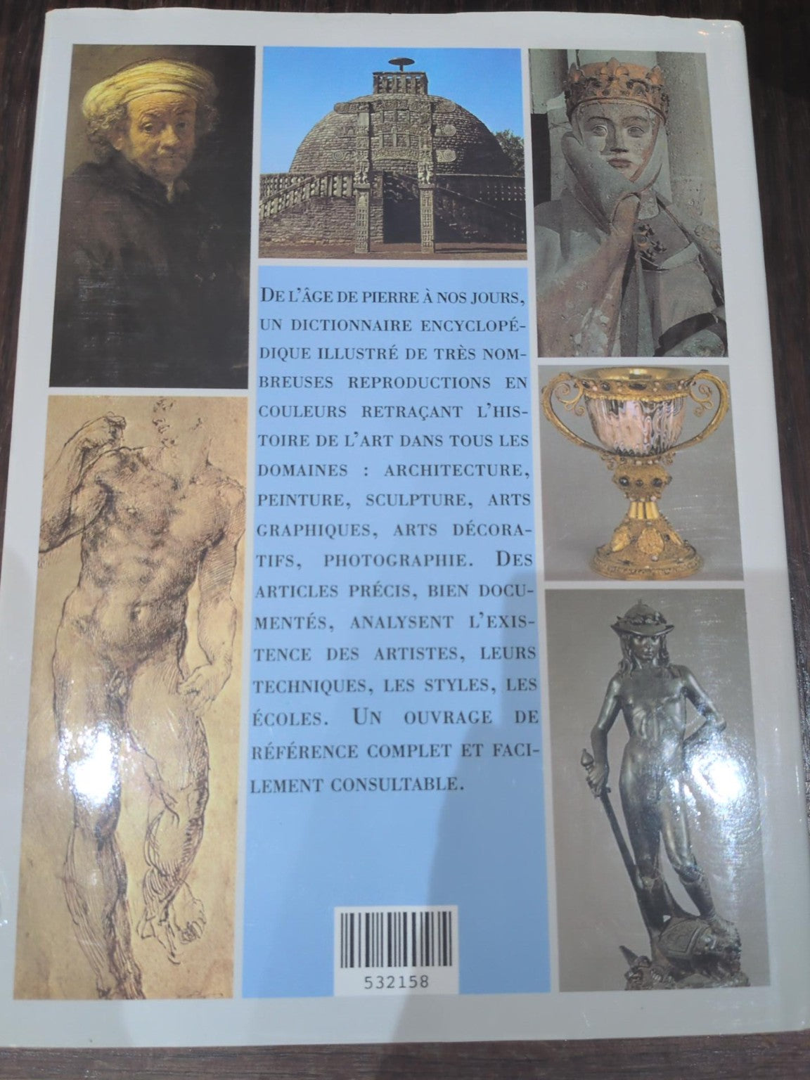 Le Grand Dictionnaire de l’Art – France Loisirs – quatrième de couverture