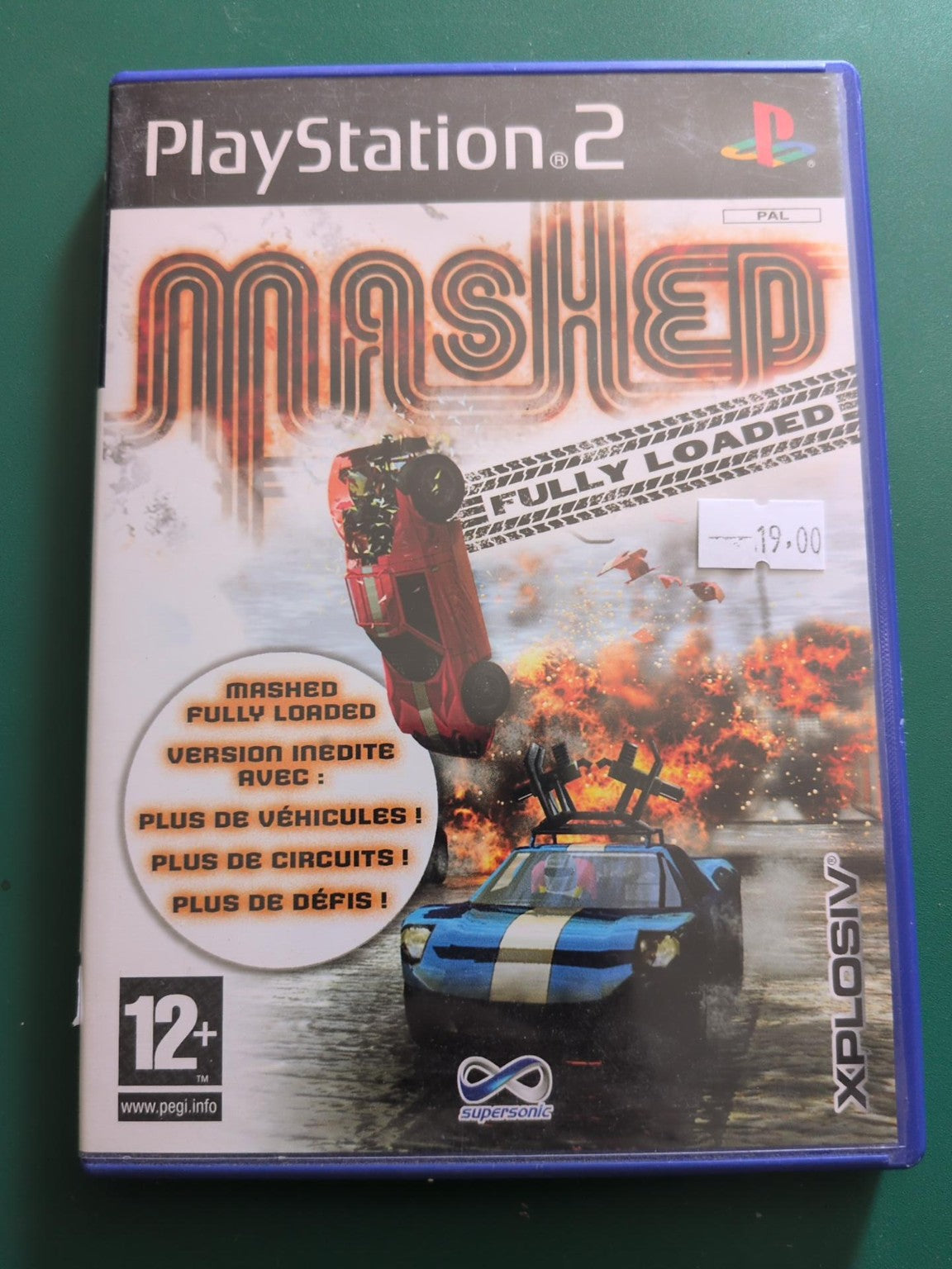 Mashed Fully Loaded - PlayStation 2 PAL - face avant
