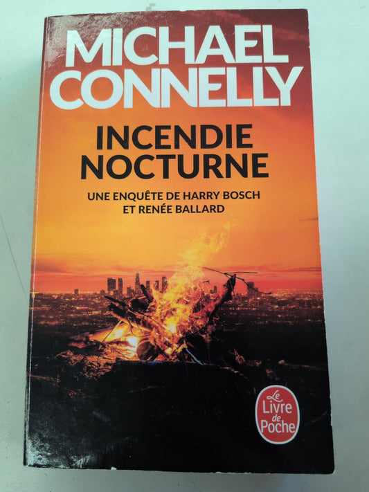 Incendie nocturne – Michael Connelly – couverture