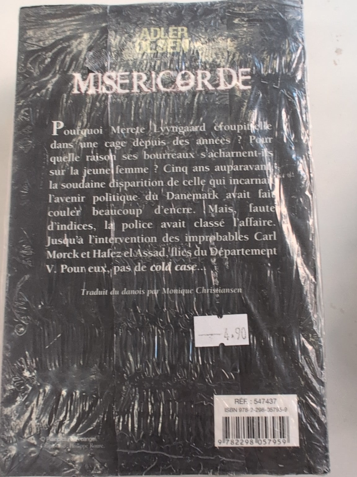 Miséricorde – Jussi Adler-Olsen – quatrième de couverture