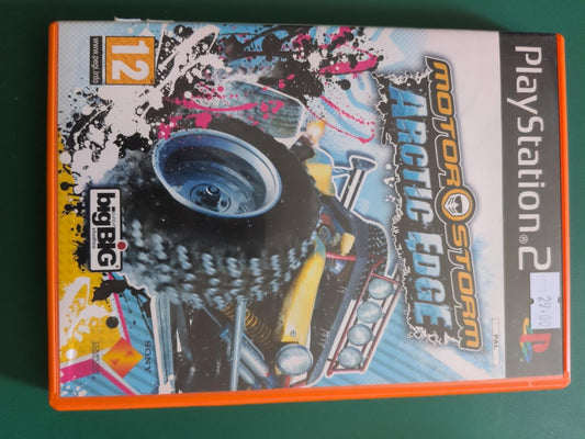 MotorStorm Arctic Edge - PlayStation 2 PAL - face avant