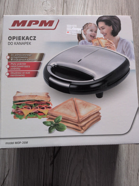 MPM MOP-26M appareil à croque-monsieur - face avant