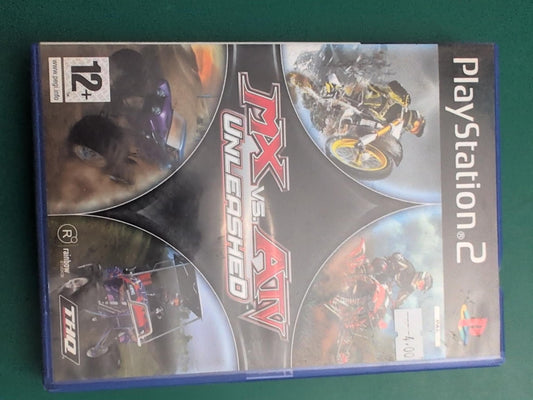 MX vs ATV Unleashed PlayStation 2 PAL - face avant