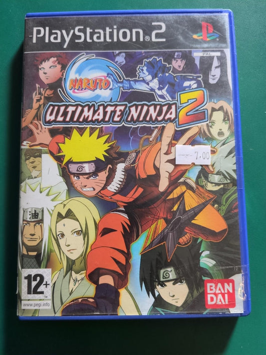 Naruto Ultimate Ninja 2 PS2 PAL - recto