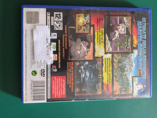 Naruto Shippuden Ultimate Ninja 4 - PlayStation 2 PAL - dos