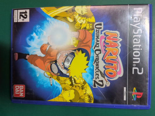 Naruto Uzumaki Chronicles 2 sur PlayStation 2 - jaquette avant