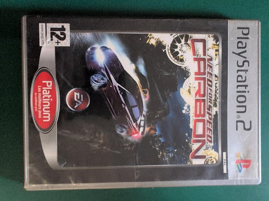 Need for Speed Carbon PS2 Platinum PAL - face avant
