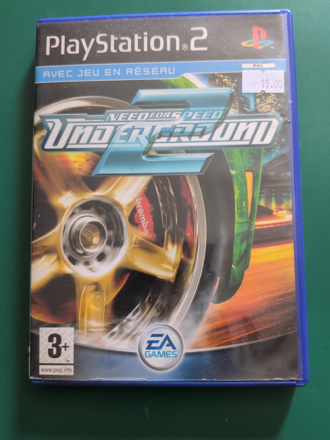 Need for Speed Underground 2 - PlayStation 2 PAL - face avant
