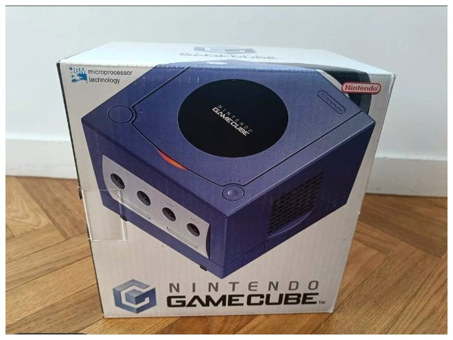 Boîte d’origine Nintendo GameCube violette PAL