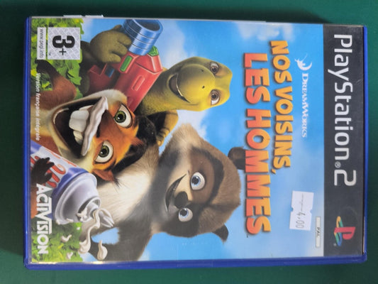 Nos voisins, les hommes PlayStation 2 PS2 PAL version française - face avant
