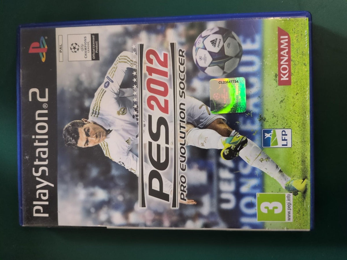 PES 2012 Pro Evolution Soccer PlayStation 2 PS2 PAL - face avant