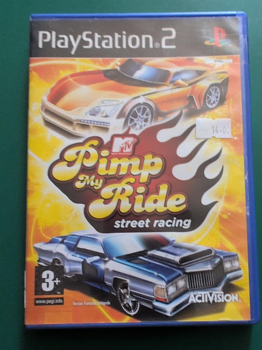 Pimp My Ride Street Racing - PlayStation 2 PAL - face avant