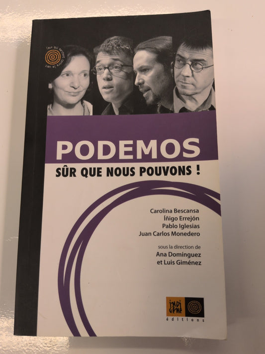 Podemos – Sûr que nous pouvons ! – couverture