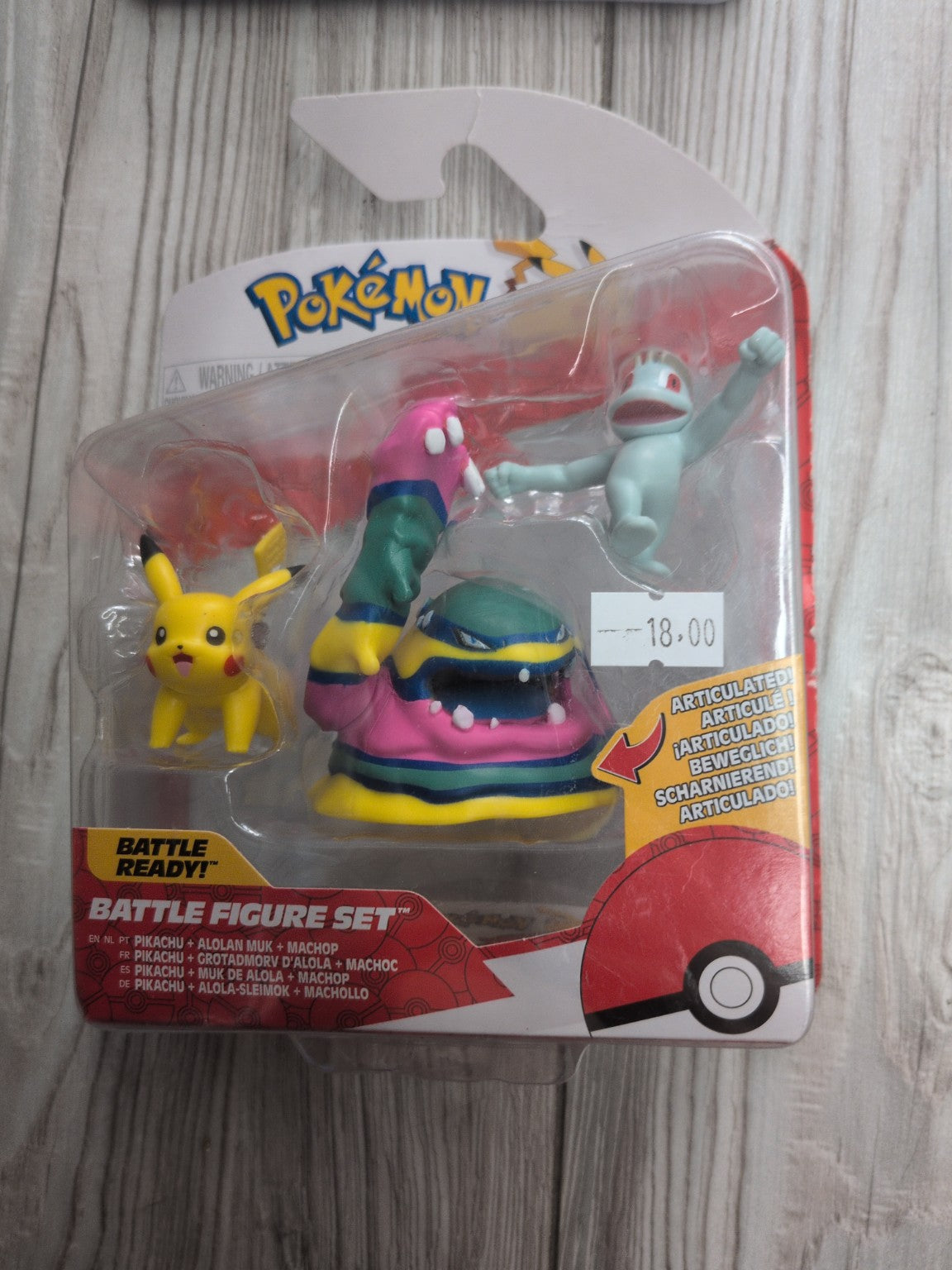 Pokémon Battle Figure Set face avant