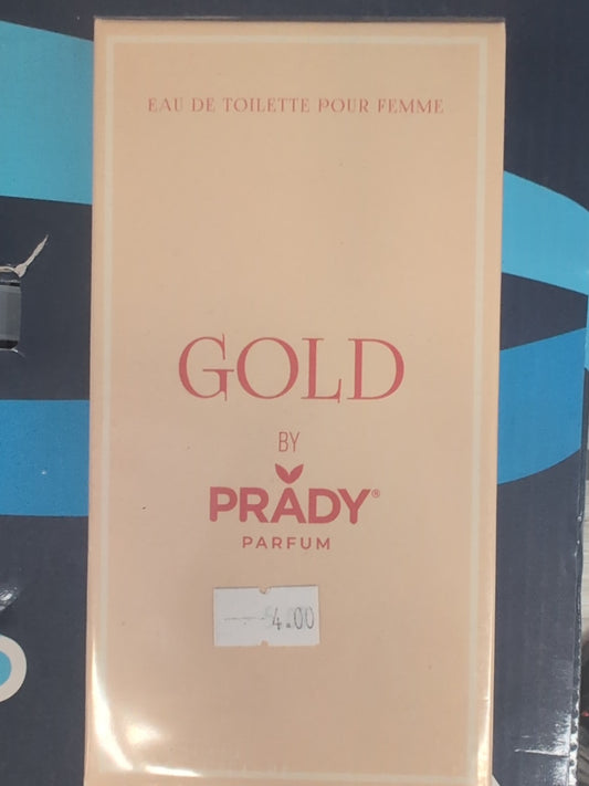 Gold by Prady eau de toilette pour femme 100 ml - boîte sous blister