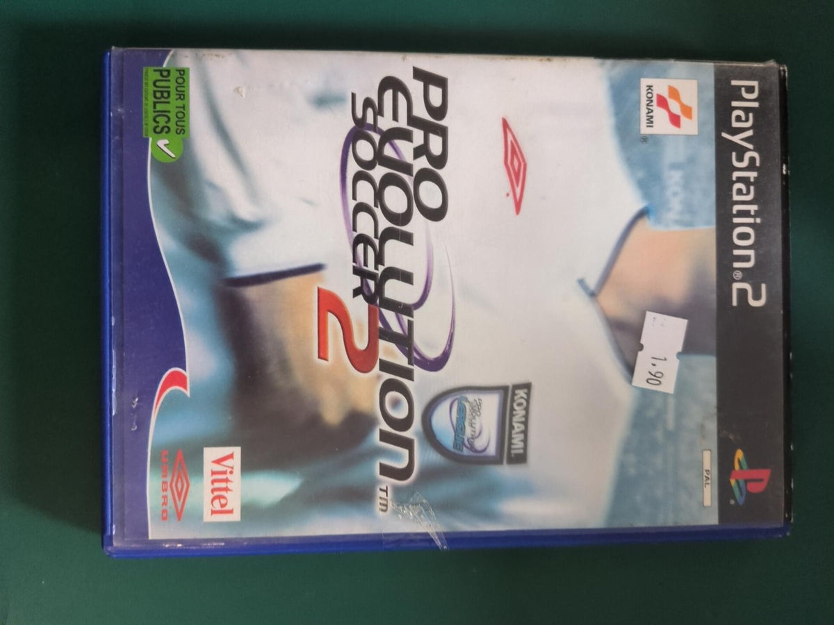 Pro Evolution Soccer 2 PlayStation 2 PS2 PAL - face avant