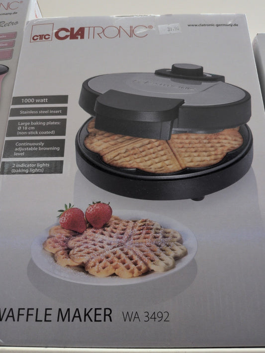 Clatronic WA 3492 gaufrier - face avant