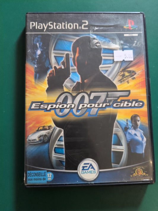 007 Espion pour cible PS2 PAL - face avant