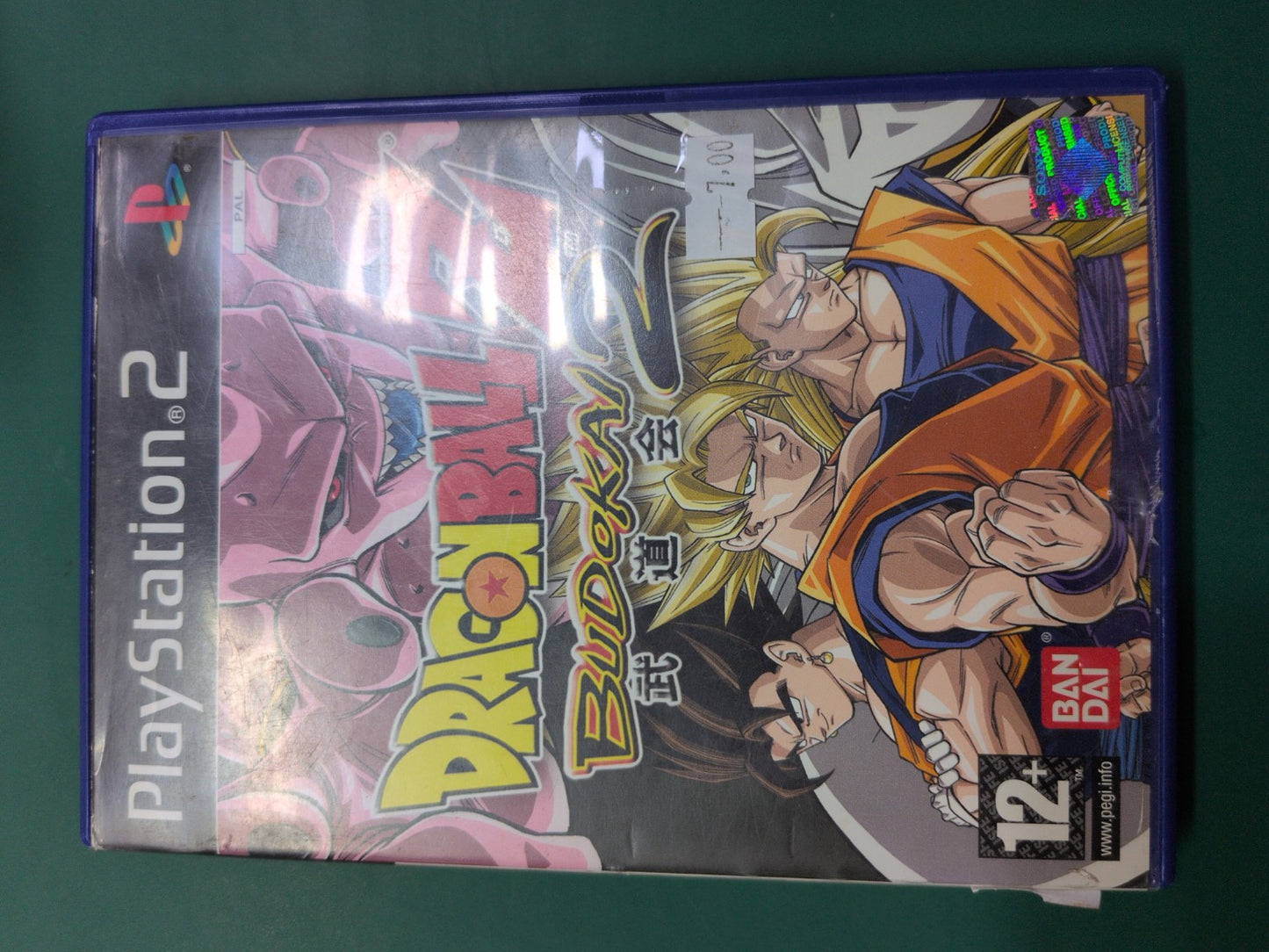 Jeu PS2 Dragon Ball Z Budokai 3 - face avant