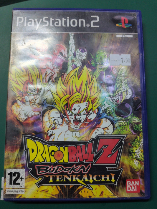 Jeu PS2 Dragon Ball Z Budokai Tenkaichi - face avant