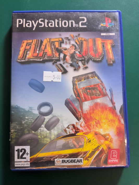 FlatOut PS2 PAL - face avant