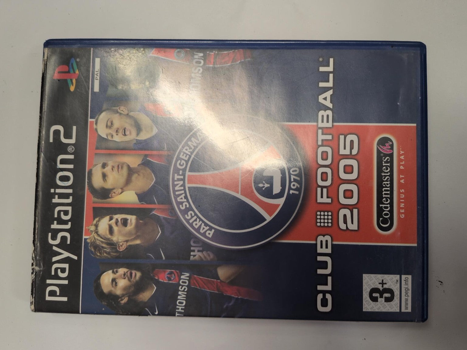 PSG Football 2005 sur PlayStation 2 - face avant