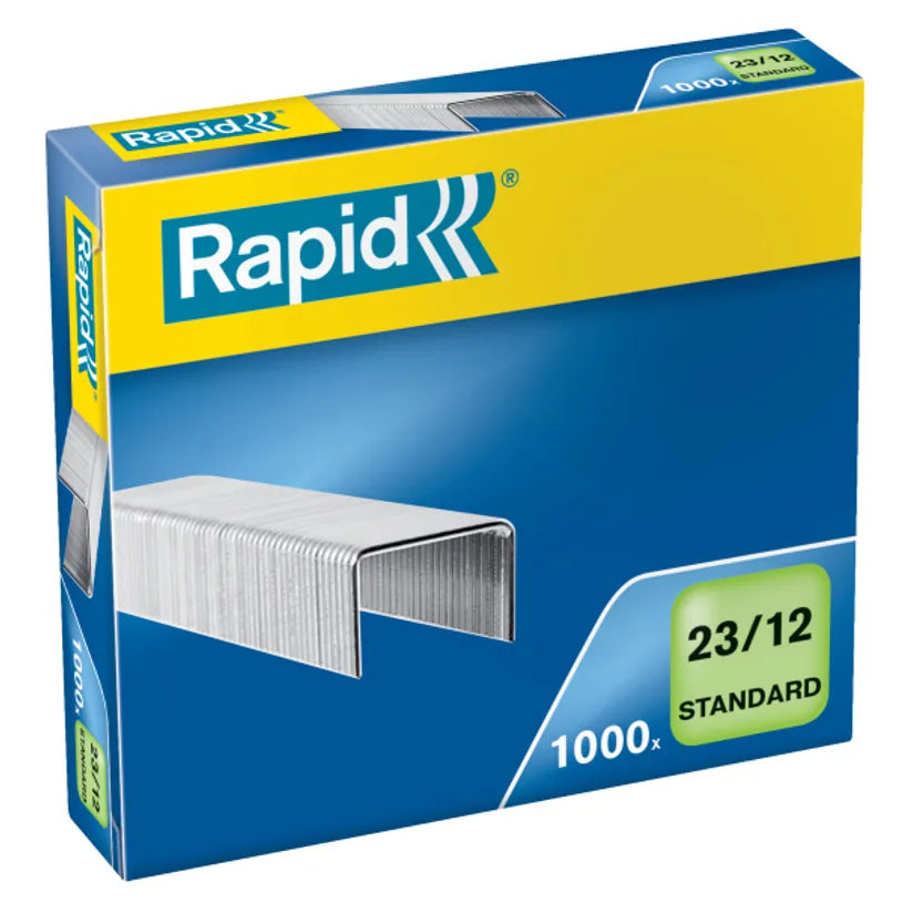 Rapid 23-12 boite de 1000 recharges pour agrafeuse