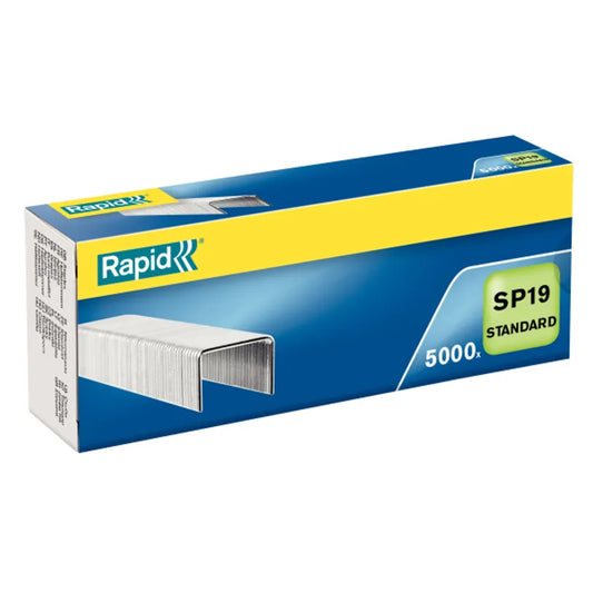 Rapid SP19 - Boîte de 5000 recharges pour agrafeuse